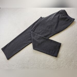 Ulla Popken Straight Leg Gray Joggers Knit Pants Women's Plus Size 24/26